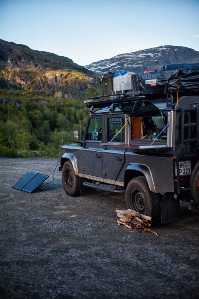 Dämmung Defender 110