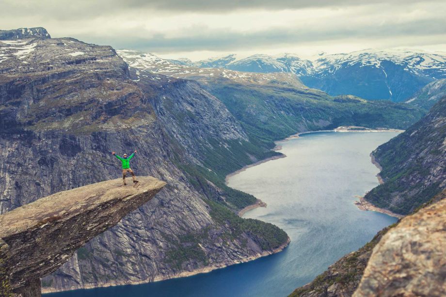 Trolltunga Norwegen